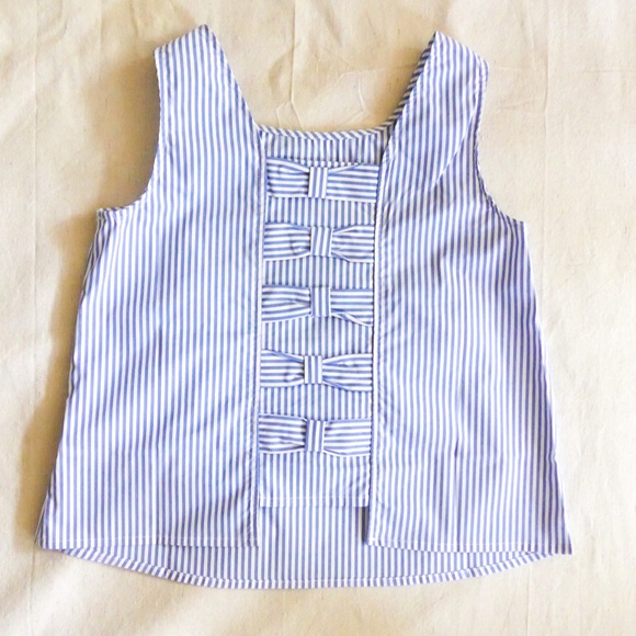 NWT Miss Bluemarine Girls 12 Shell with Yellow Rose Embroidery - Picture 2 of 16